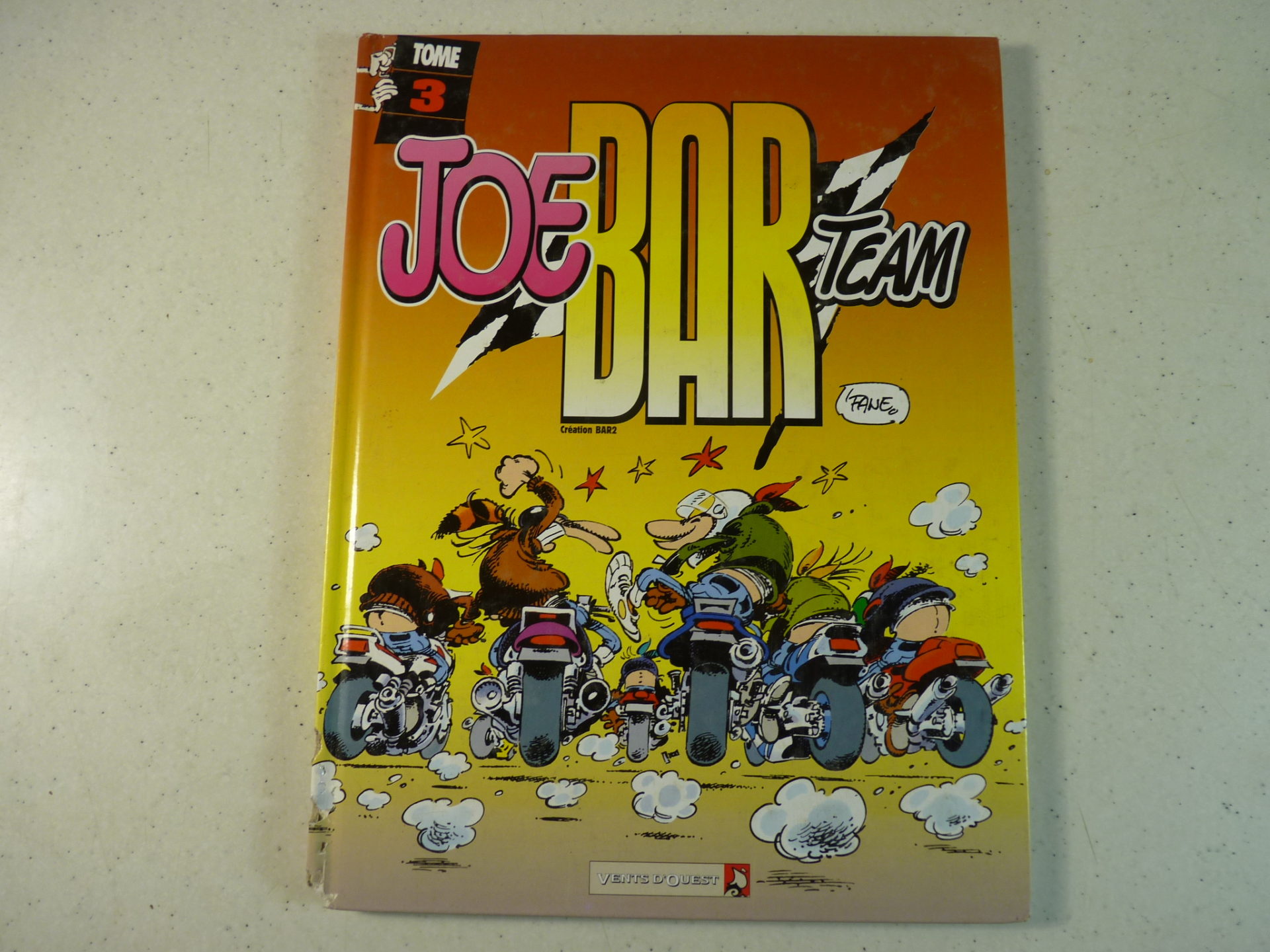 BD Joe Bar Team, tome 3, éd. Vents d'Ouest